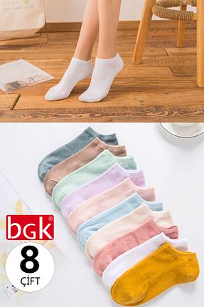 جوراب رنگی زنانه پنبه ای BGK - کد 863077429