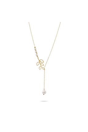 گردنبند طلا زرد زنانه 14 عیار YCL JEWELLERY - کد 820443315