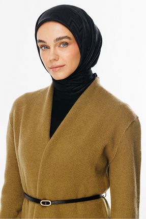 روسری مشکی پنبه ای Mooncorn - کد 863601422