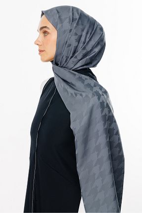 شال طوسی زنانه پنبه ای Mooncorn - کد 344048644