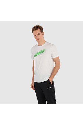 تیشرت سفید مردانه رگولار hummel - کد 862919925