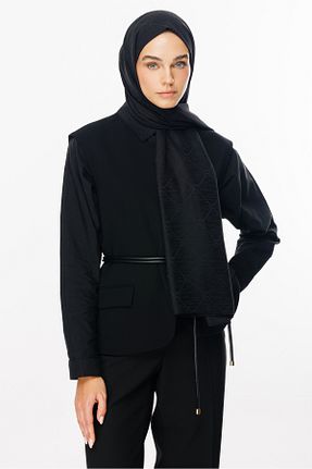 شال مشکی زنانه پنبه پلی استر Mooncorn - کد 863628513