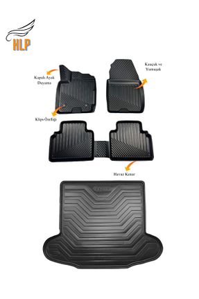 کفپوش خودرو کائوچو Black Gold - کد 863747621