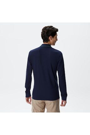پولوشرت سرمه ای مردانه پنبه ای Lacoste - کد 769562505