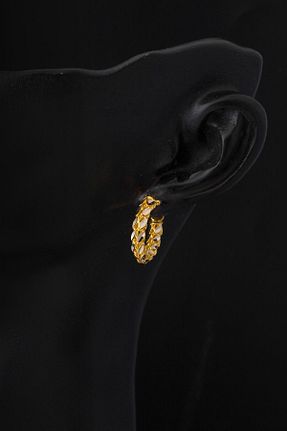 گوشواره طلا زرد زنانه 14 عیار Bilezikci - کد 453252800