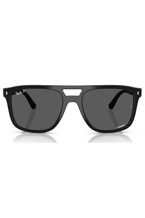 عینک آفتابی مشکی مردانه 58 Ray-Ban - کد 863632828