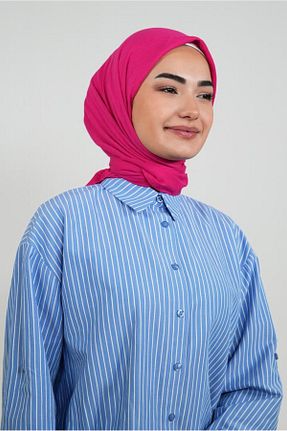 روسری صورتی پنبه ای LOSYANA - کد 863642125