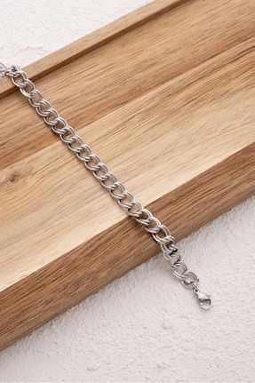 دستبند استیل (فولاد) زنانه استیل ضد زنگ ByFlorya Jewelry - کد 859388218
