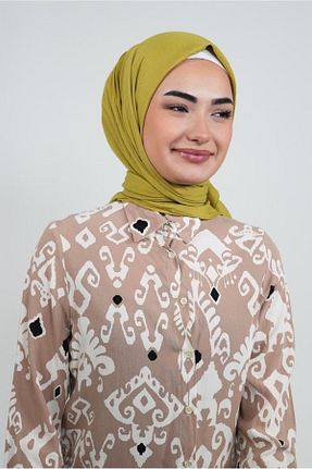 روسری زرد پنبه ای LOSYANA - کد 863659321
