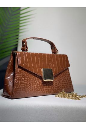 کیف دستی قهوه ای زنانه سایز متوسط LOI Butik - کد 863668853