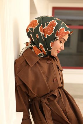 روسری سبز İpek Tivil Silk Home - کد 863428968