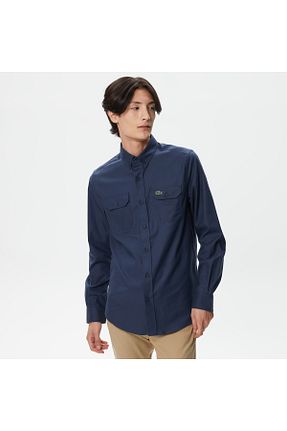 پیراهن سرمه ای مردانه اسلیم فیت Lacoste - کد 755964011
