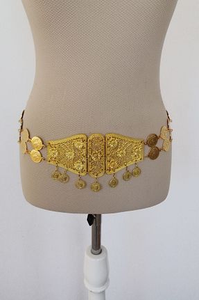 کمربند طلائی زنانه Kaftan Collection - کد 846362659