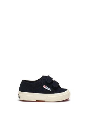 کفش اسنیکر سرمه ای بچه گانه بند دار Superga - کد 798106244