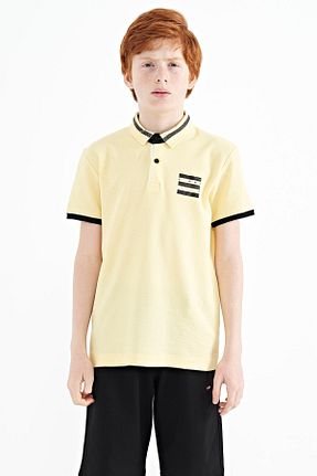 تیشرت زرد بچه گانه رگولار TOMMY LIFE - کد 727836385