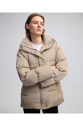 کاپشن بژ زنانه رگولار İpekyol - کد 863417743