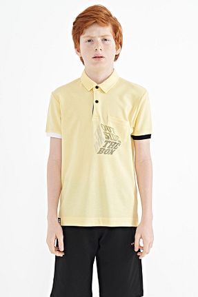 تیشرت زرد بچه گانه رگولار TOMMY LIFE - کد 712664046