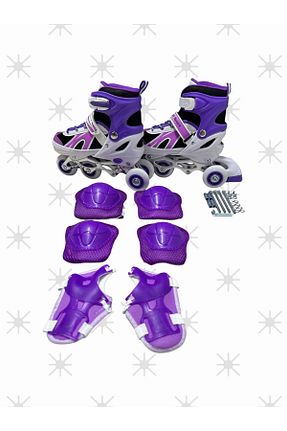 اسکیت بچه گانه بنفش Tek Sıra CANSPORT - کد 863694074