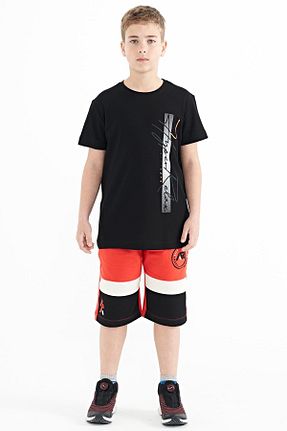شلوارک و برمودا سبز بچه گانه Relaxed TOMMY LIFE - کد 710402124