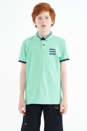 تیشرت سبز بچه گانه رگولار TOMMY LIFE - کد 722528677