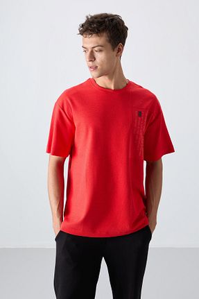 تیشرت سبز مردانه اورسایز TOMMY LIFE - کد 817831169