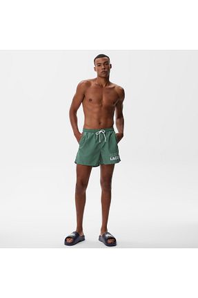 شلوارک ساحلی سبز مردانه پلی استر Lacoste - کد 756012885