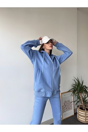 ست گرمکن آبی زنانه %100 پنبه Astranova - کد 863698889