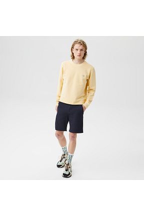 شلوارک و برمودا سرمه ای مردانه اسلیم فیت Lacoste - کد 679522777