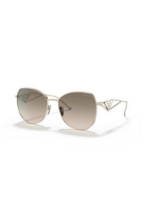 عینک آفتابی صورتی زنانه 57 Prada - کد 302589542