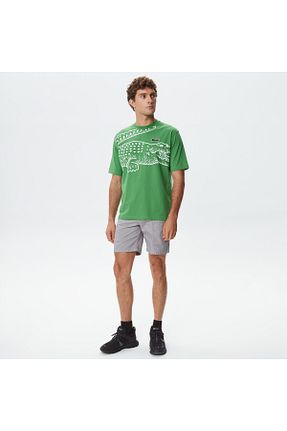 شلوارک و برمودا طوسی مردانه رگولار Lacoste - کد 741430667
