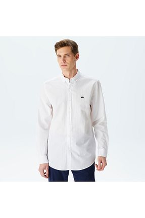 پیراهن سفید مردانه رگولار Lacoste - کد 806265068