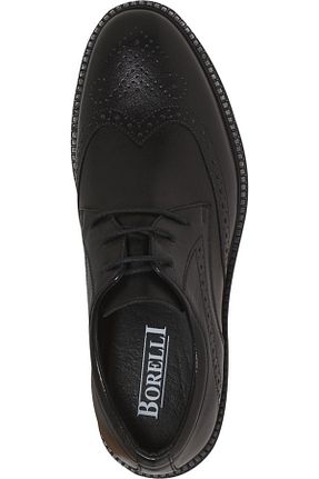 کفش کلاسیک مشکی مردانه چرم خالص Borelli - کد 759239447