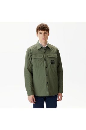 پیراهن خاکی مردانه رگولار Lacoste - کد 826056634
