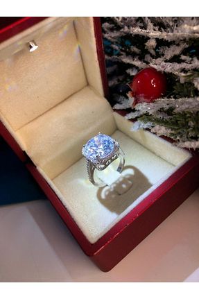 انگشتر نقره زنانه Swarovski vogutima - کد 836516528