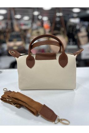 کیف دوشی بژ زنانه چرم مصنوعی Home - کد 863844731