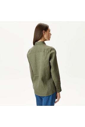 پیراهن خاکی زنانه Relaxed Lacoste - کد 826087199