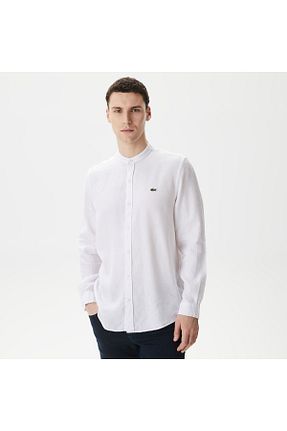 پیراهن سفید مردانه رگولار Lacoste - کد 841333208