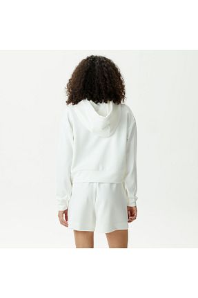 شلوارک و برمودا سفید زنانه رگولار Lacoste - کد 830987202