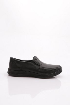 کفش کژوال مشکی مردانه چرم خالص Dgn - کد 767060824