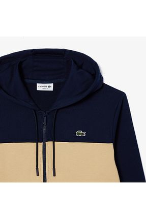 سوئیشرت سرمه ای مردانه ساده Lacoste - کد 824311506