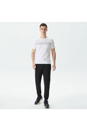 شلوار کرمگن مشکی مردانه رگولار Lacoste - کد 821834516