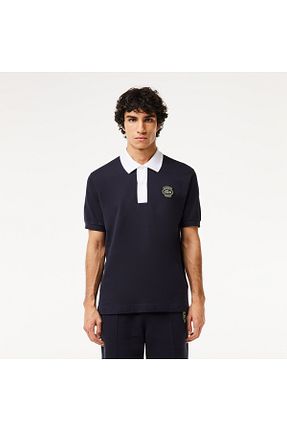 پولوشرت سرمه ای مردانه پارچه Lacoste - کد 806443248