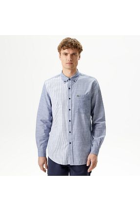 پیراهن سرمه ای مردانه رگولار Lacoste - کد 824403496