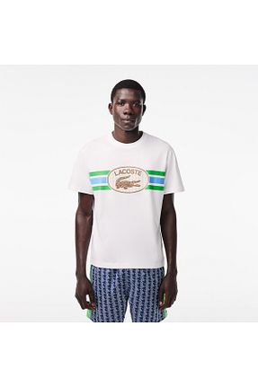 تیشرت سفید مردانه رگولار Lacoste - کد 820854863