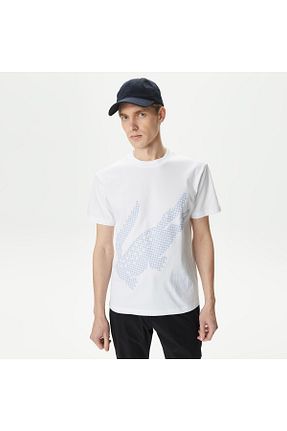 تیشرت سفید مردانه رگولار Lacoste - کد 820854698