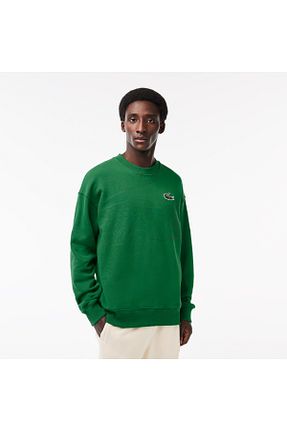 سوئیشرت سبز مردانه ساده Lacoste - کد 769561839