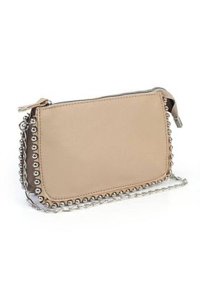 کیف دوشی قهوه ای زنانه چرم مصنوعی H&D COLLECTİON - کد 863837936