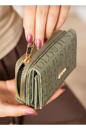 کیف پول سبز زنانه سایز متوسط Just Polo - کد 863756142
