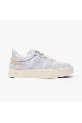 کفش اسنیکر سفید زنانه بند دار Lacoste - کد 835781885