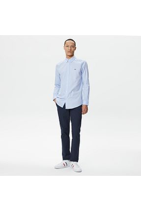 شلوار سرمه ای مردانه پنبه ای Lacoste - کد 769546544